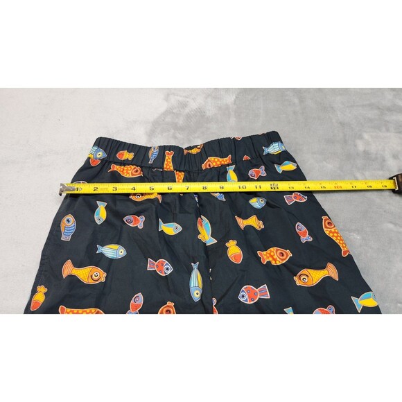 ciro lucia Womens XS Navy Blue Fish Graphic Pants - Picture 4 of 7